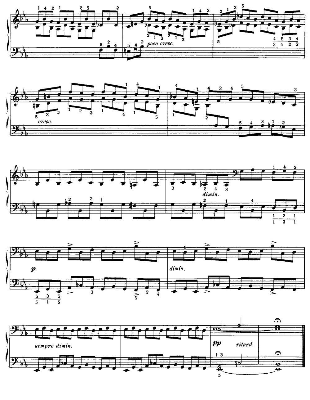 20 Petites Etudes, Op.91（20首小型练习曲）（6）钢琴曲谱（图2）