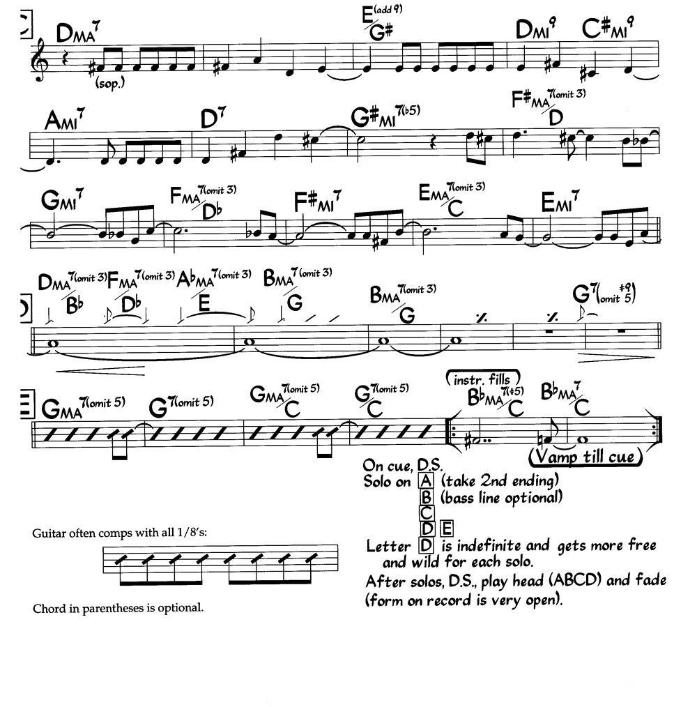 Cafe（咖啡馆）（爵士钢琴曲）钢琴曲谱（图2）