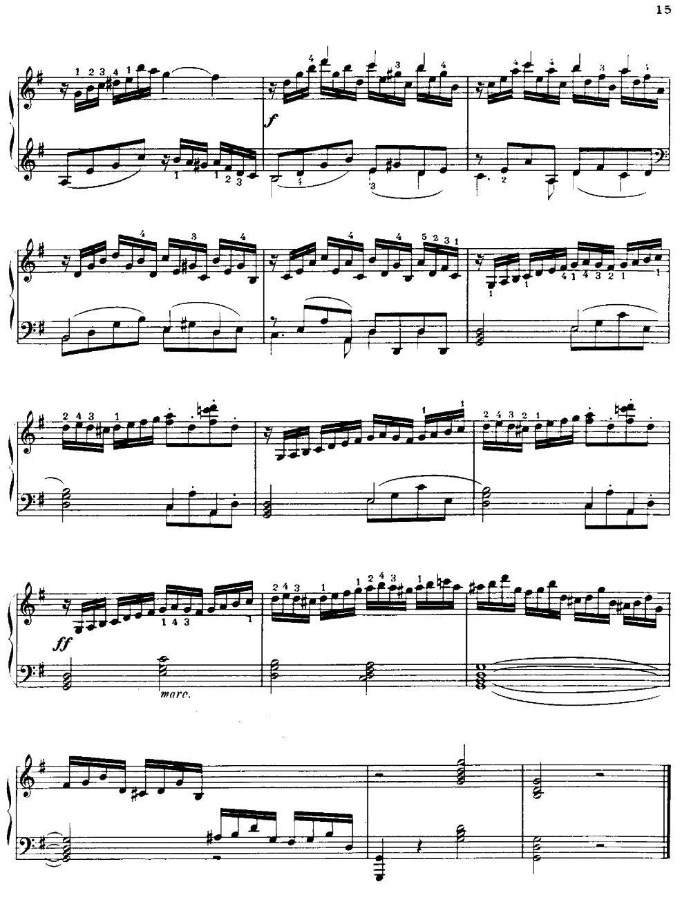 20 Petites Etudes, Op.91（20首小型练习曲）（7）钢琴曲谱（图3）
