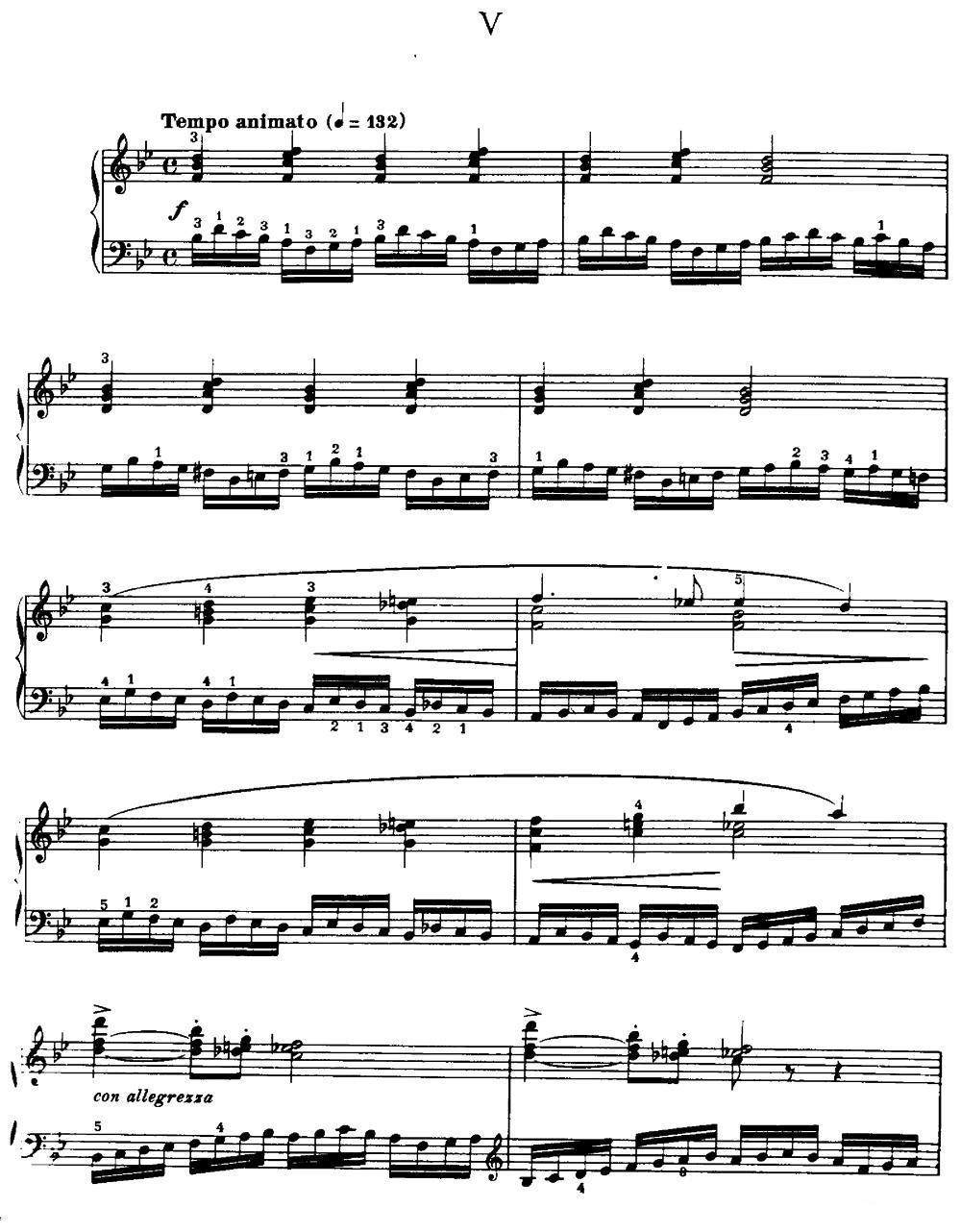 20 Petites Etudes, Op.91（20首小型练习曲）（5）钢琴曲谱（图1）