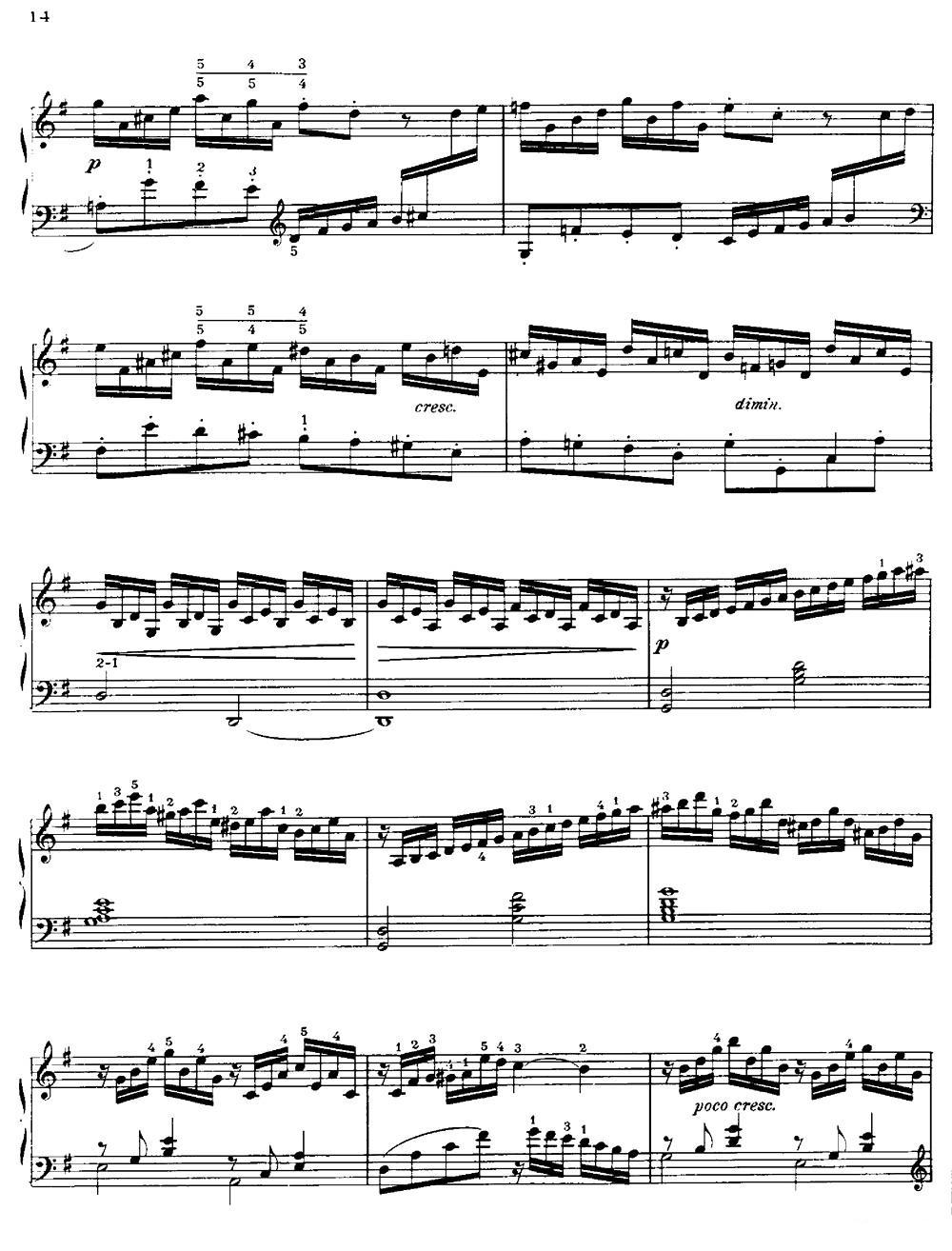 20 Petites Etudes, Op.91（20首小型练习曲）（7）钢琴曲谱（图2）