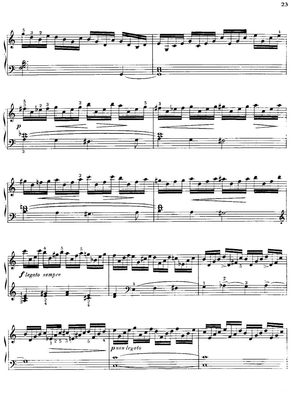 20 Petites Etudes, Op.91（20首小型练习曲）（11）钢琴曲谱（图2）