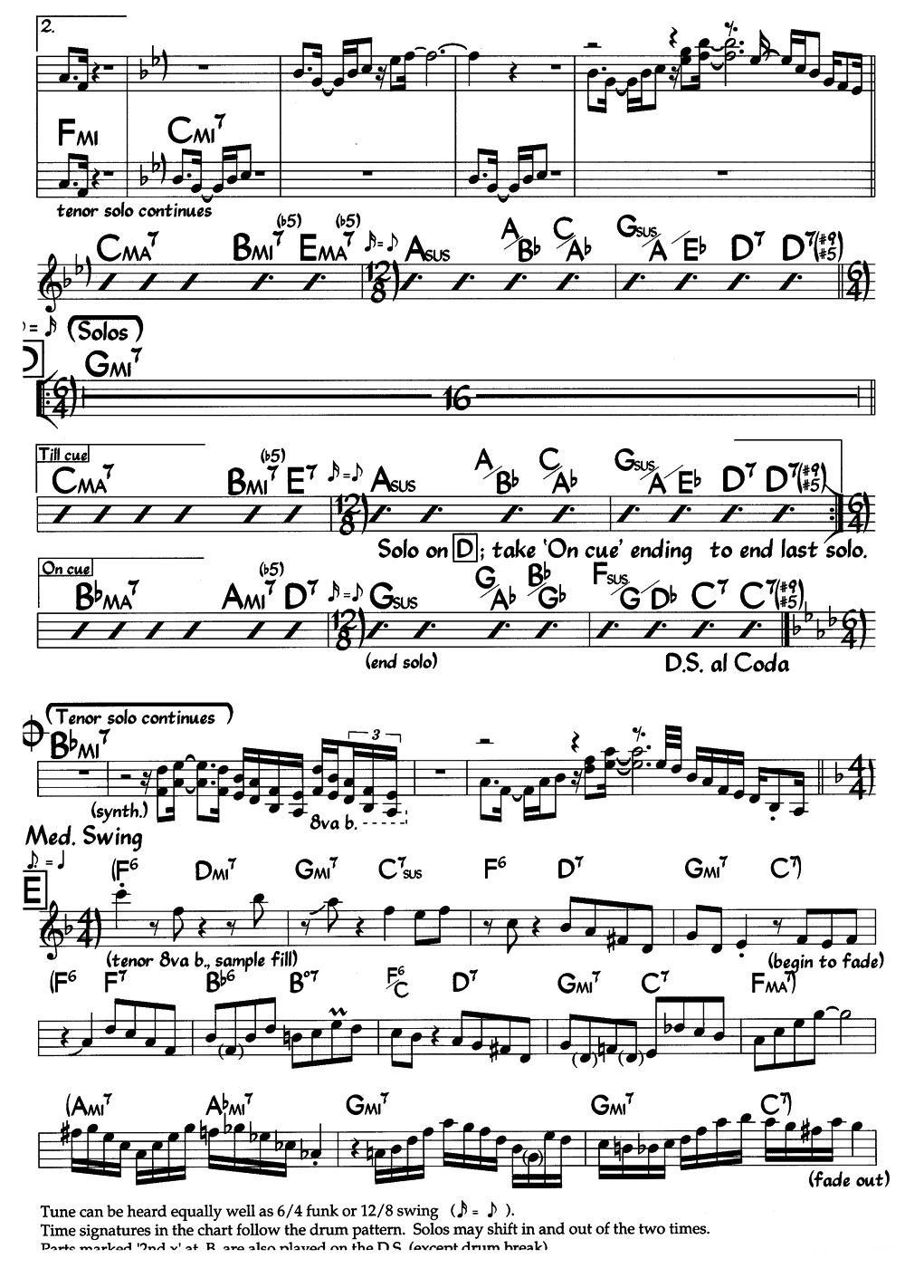 Escher Sketch（爵士钢琴曲）钢琴曲谱（图3）