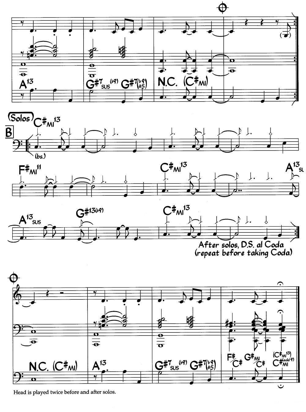 Equinox（爵士钢琴曲）钢琴曲谱（图2）