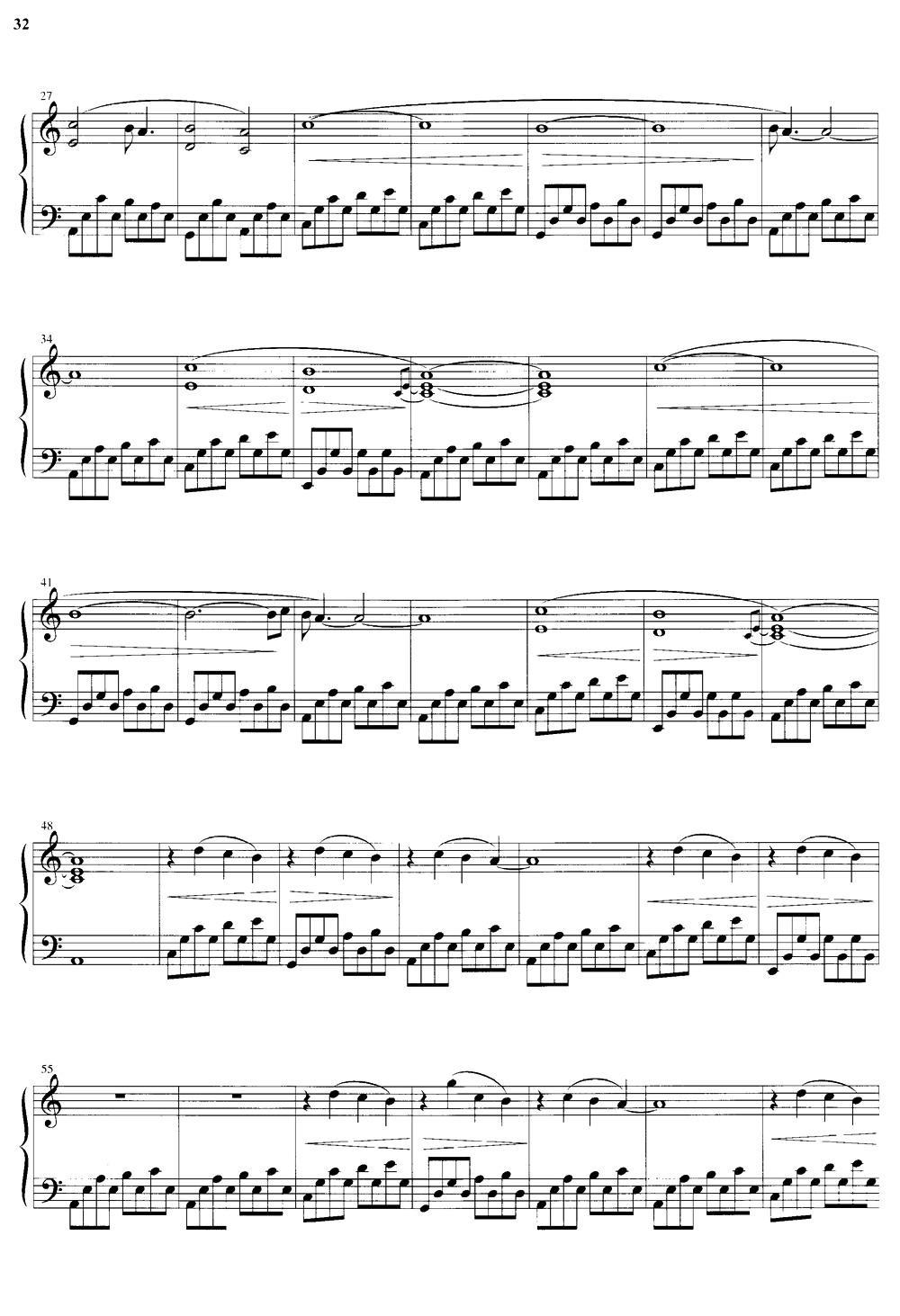 Fuori Dal Mondo钢琴曲谱（图2）