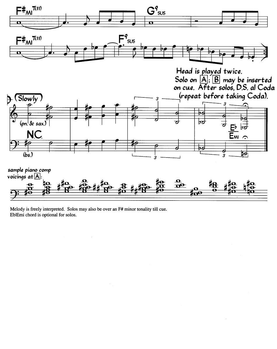 Napanoch（爵士钢琴曲）钢琴曲谱（图2）