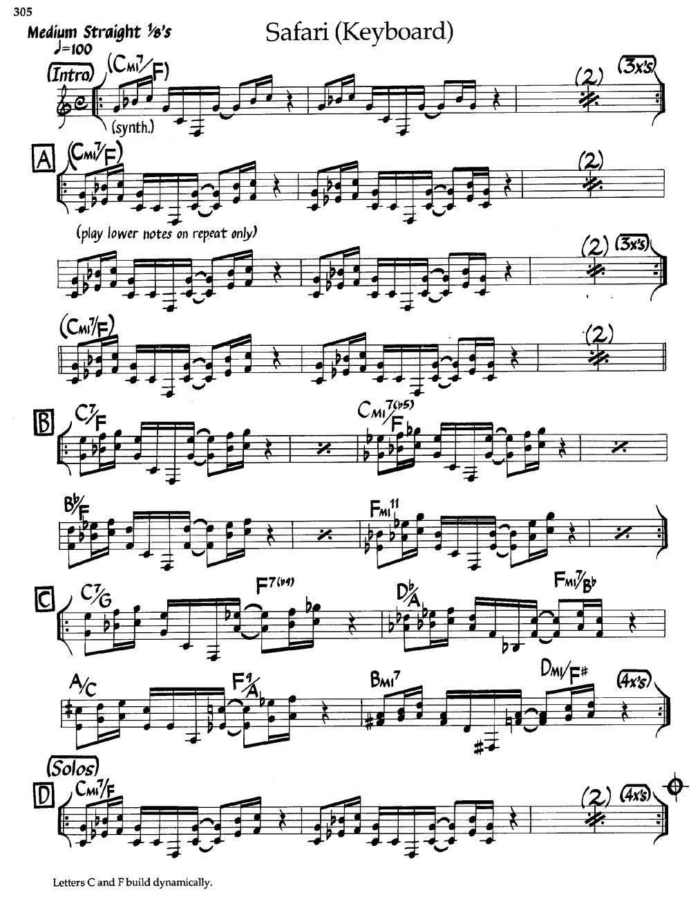 Safari（爵士钢琴曲）钢琴曲谱（图3）