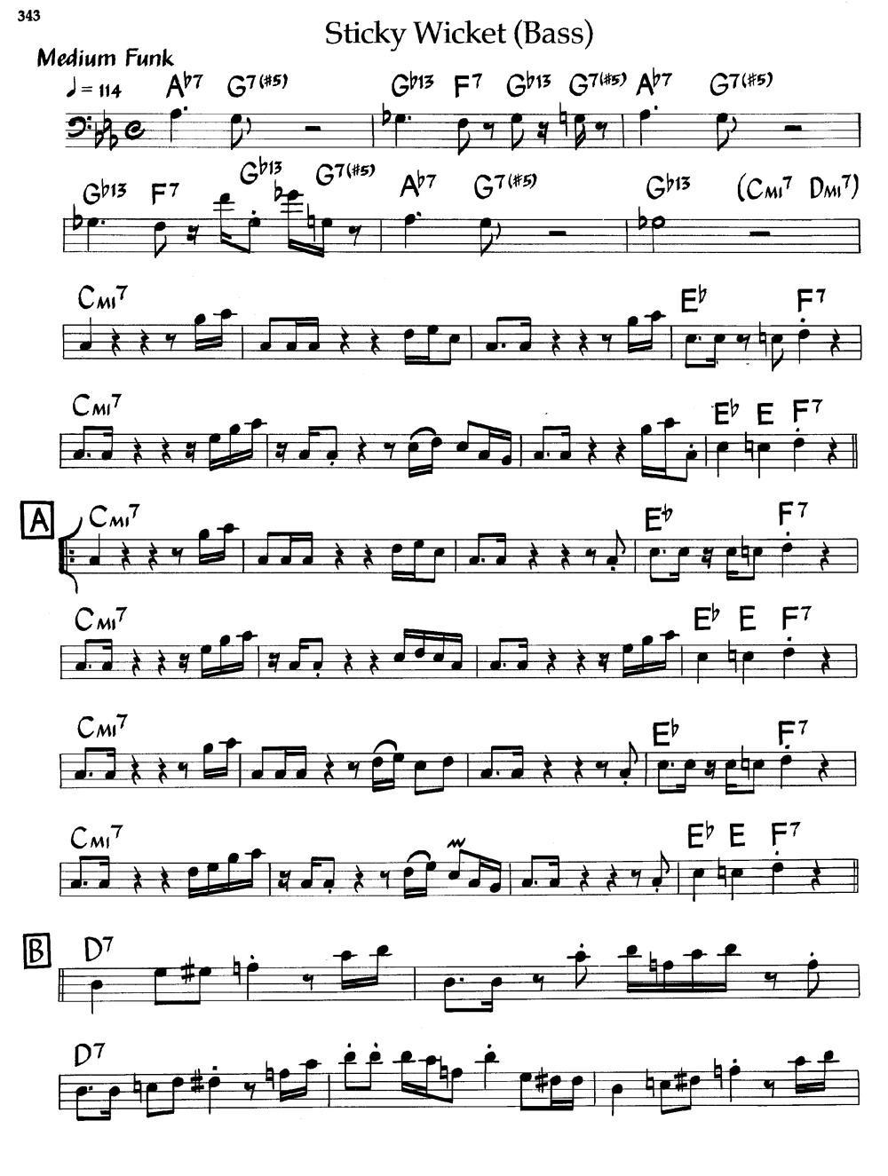 Sticky Wicket（爵士钢琴曲）钢琴曲谱（图3）