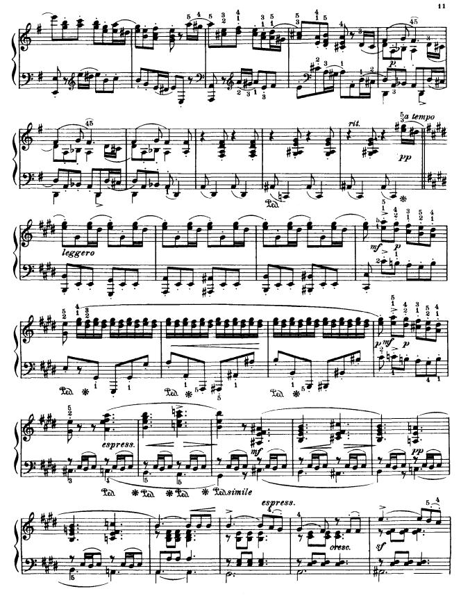 Rondo capriccioso钢琴曲谱（图6）