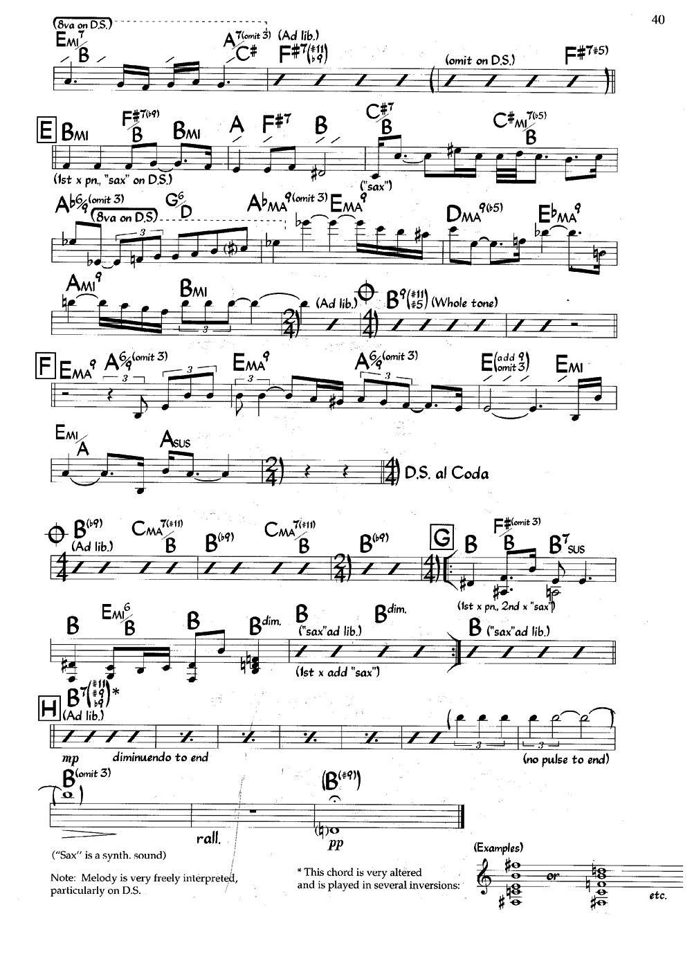 Ballad for Two Musicians（爵士钢琴曲）钢琴曲谱（图2）