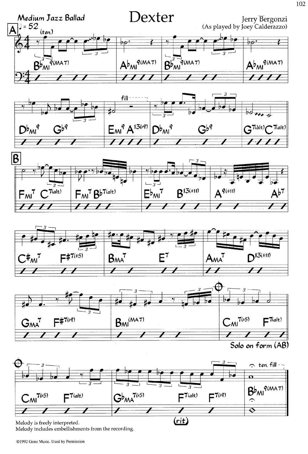 Dexter（爵士钢琴曲）钢琴曲谱（图1）