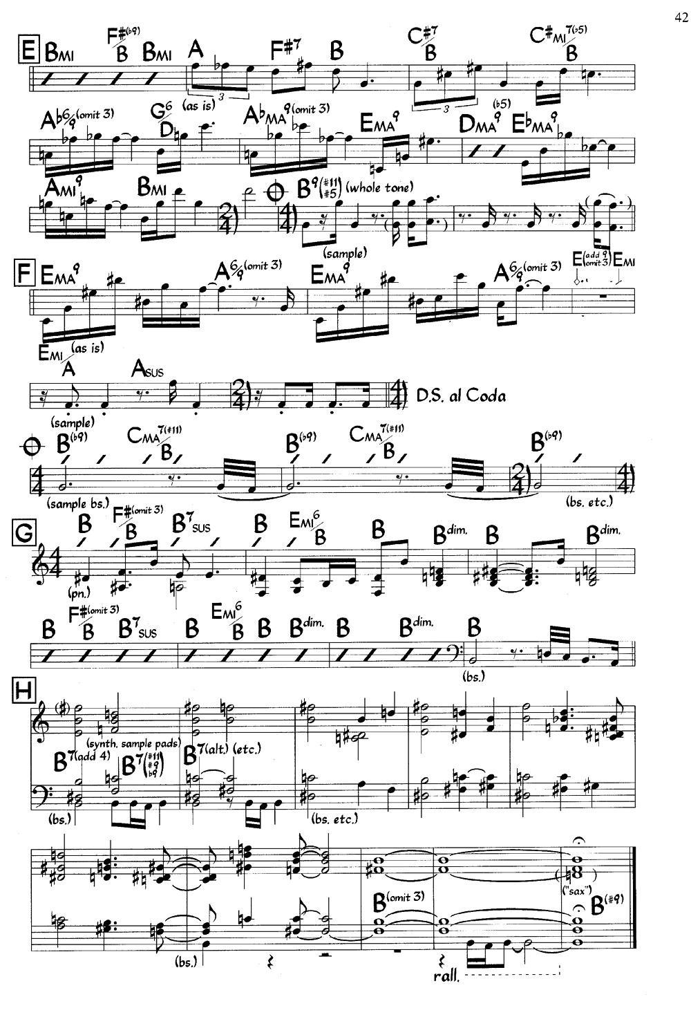 Ballad for Two Musicians（爵士钢琴曲）钢琴曲谱（图4）