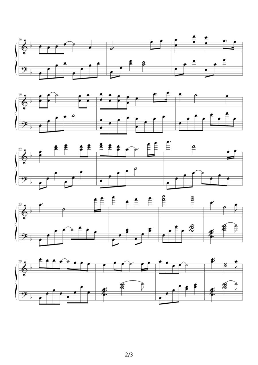 电视剧《仁医》主题曲（S7完整版）钢琴曲谱（图2）