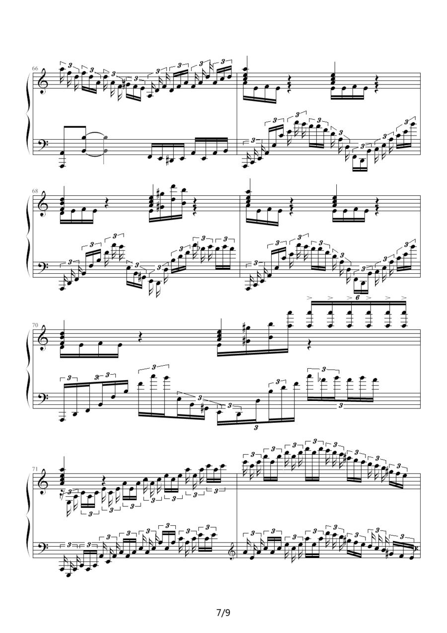 古德奈特钢琴曲谱（图7）