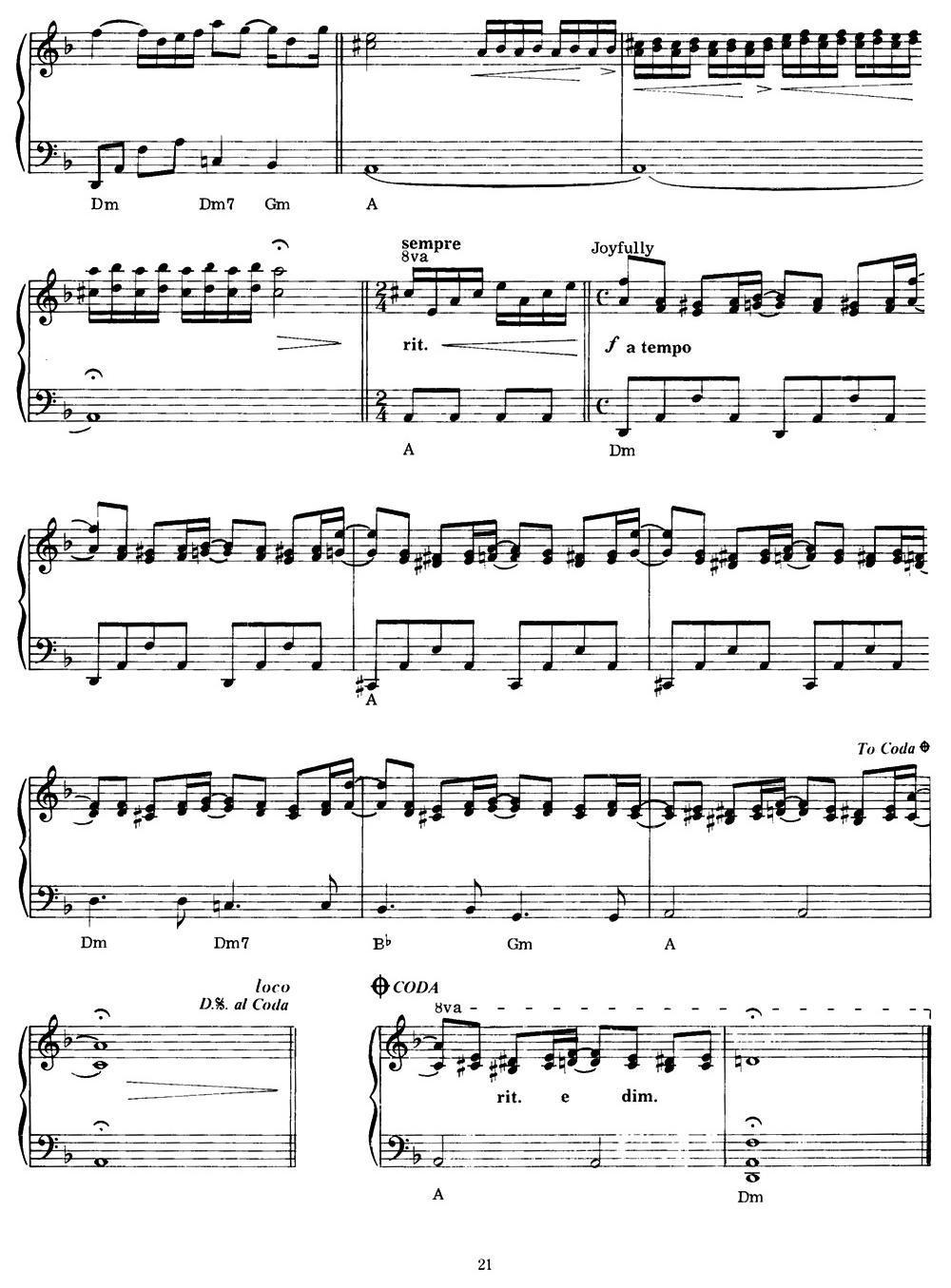 La Fiancée Imaginaire钢琴曲谱（图2）