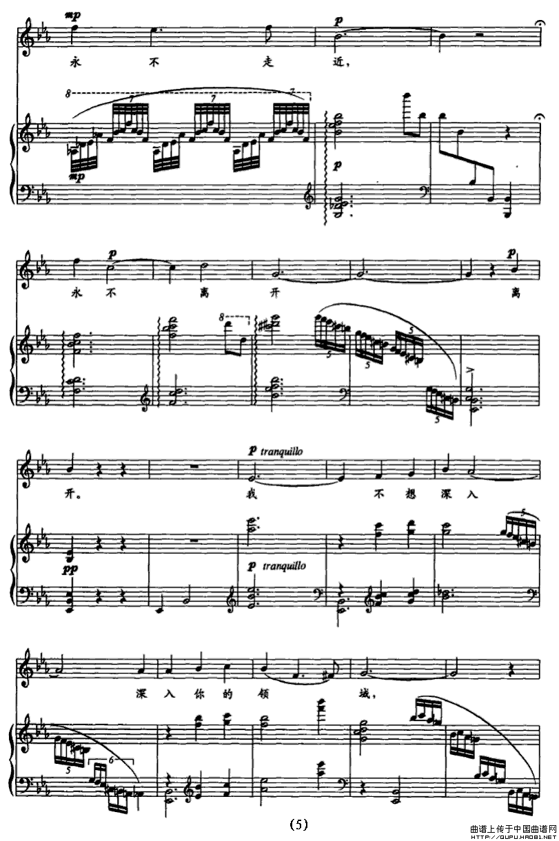 梦的山谷（正谱）钢琴曲谱（图3）