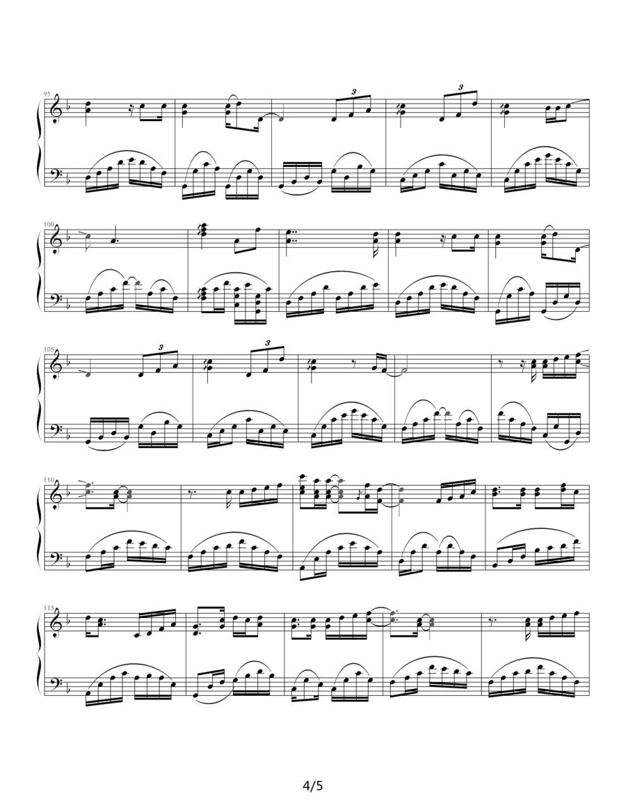 还剩下什么钢琴曲谱（图4）