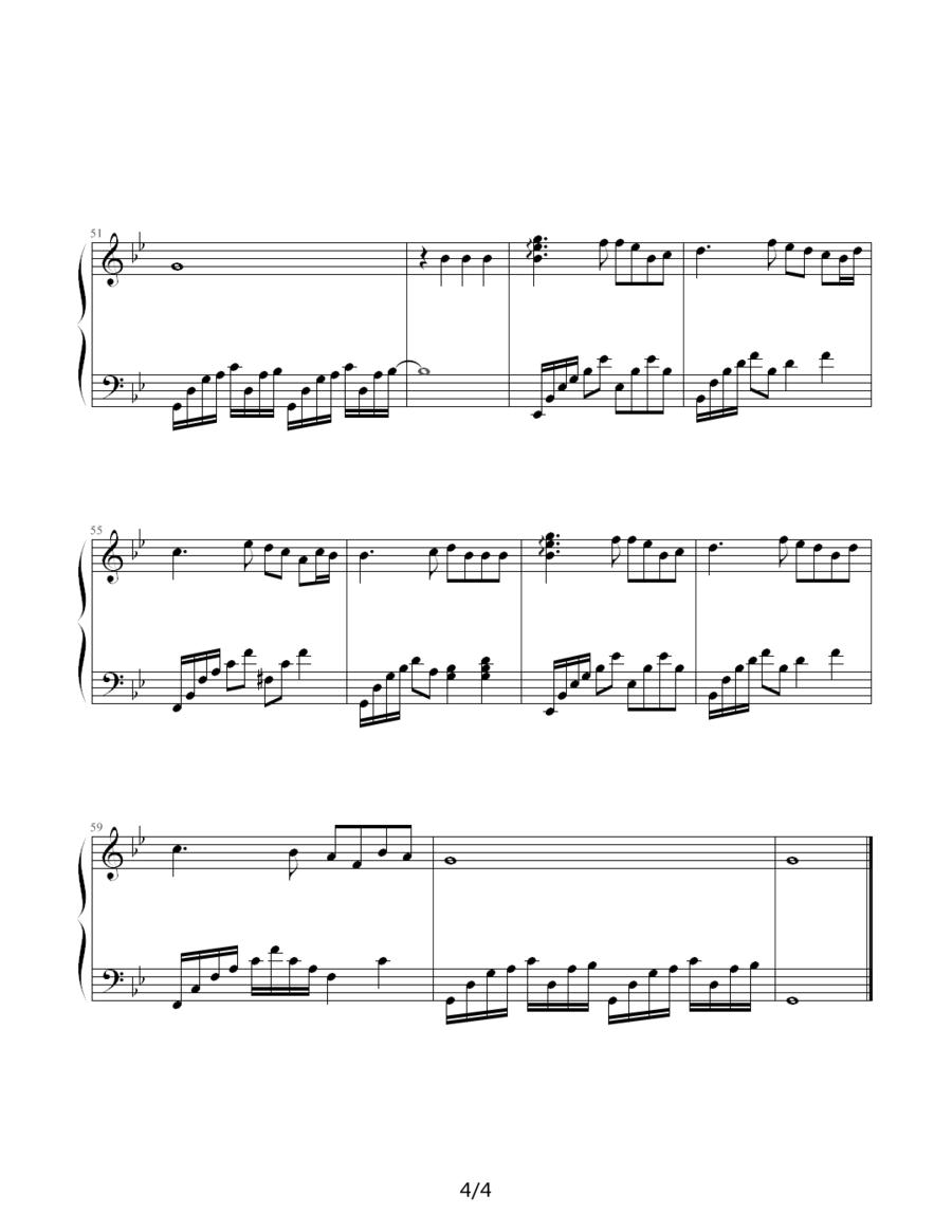 原来（《恋香》音乐）钢琴曲谱（图4）