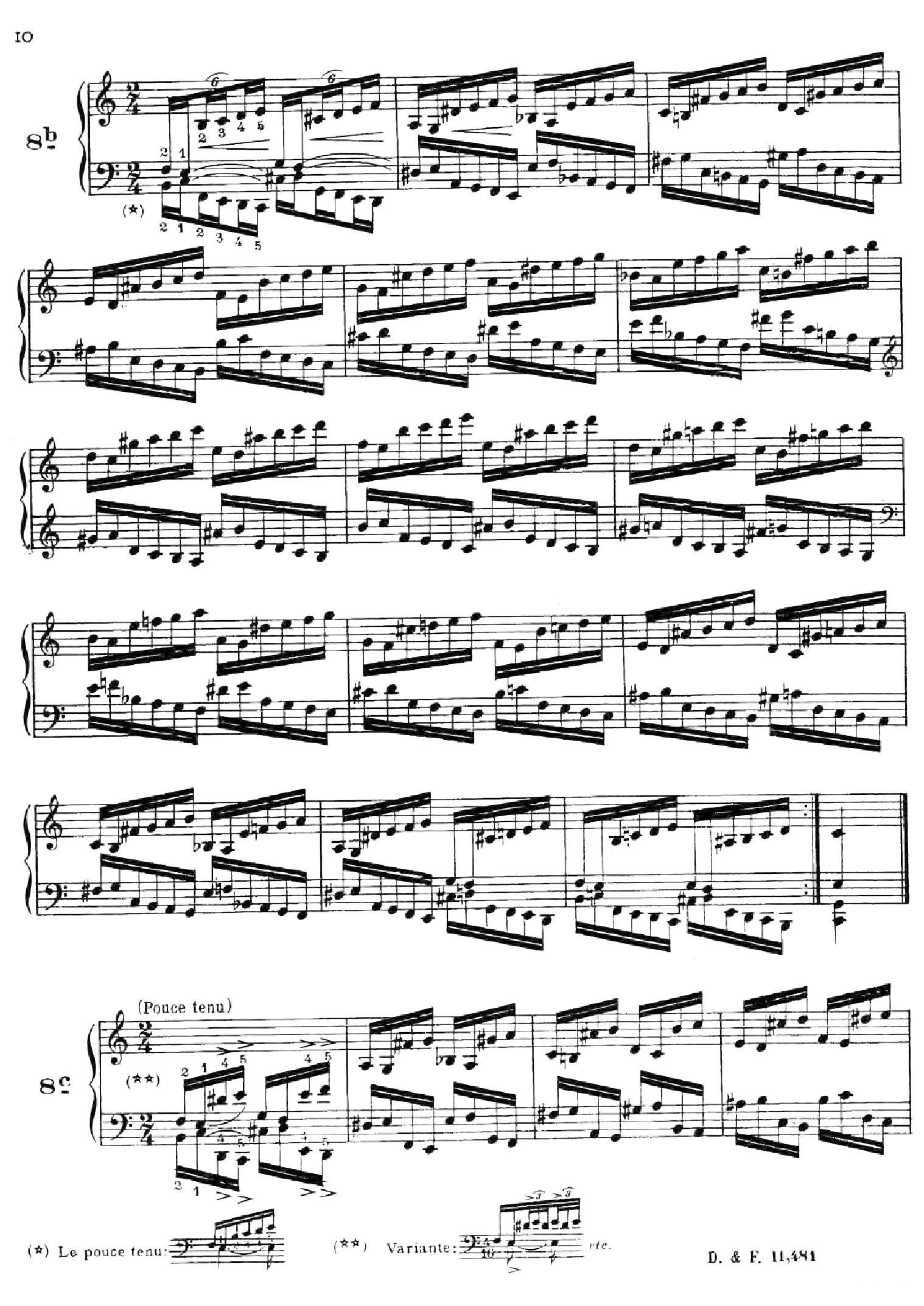 51 Exercises, WoO 6（51首钢琴练习 8—12）钢琴曲谱（图2）