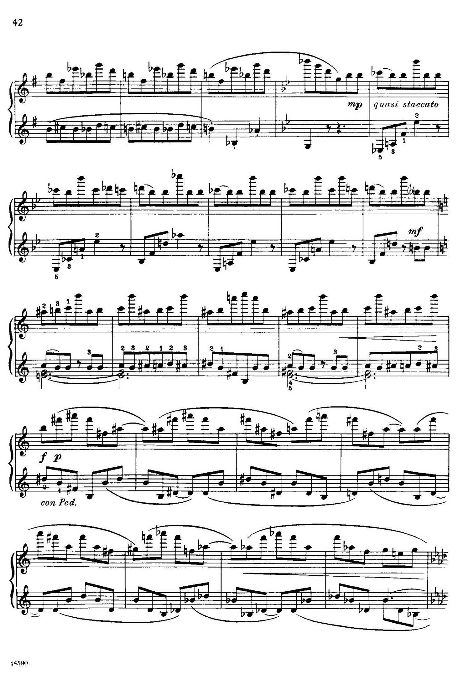 降e小调钢琴奏鸣曲 Op.26 v.2钢琴曲谱（图5）