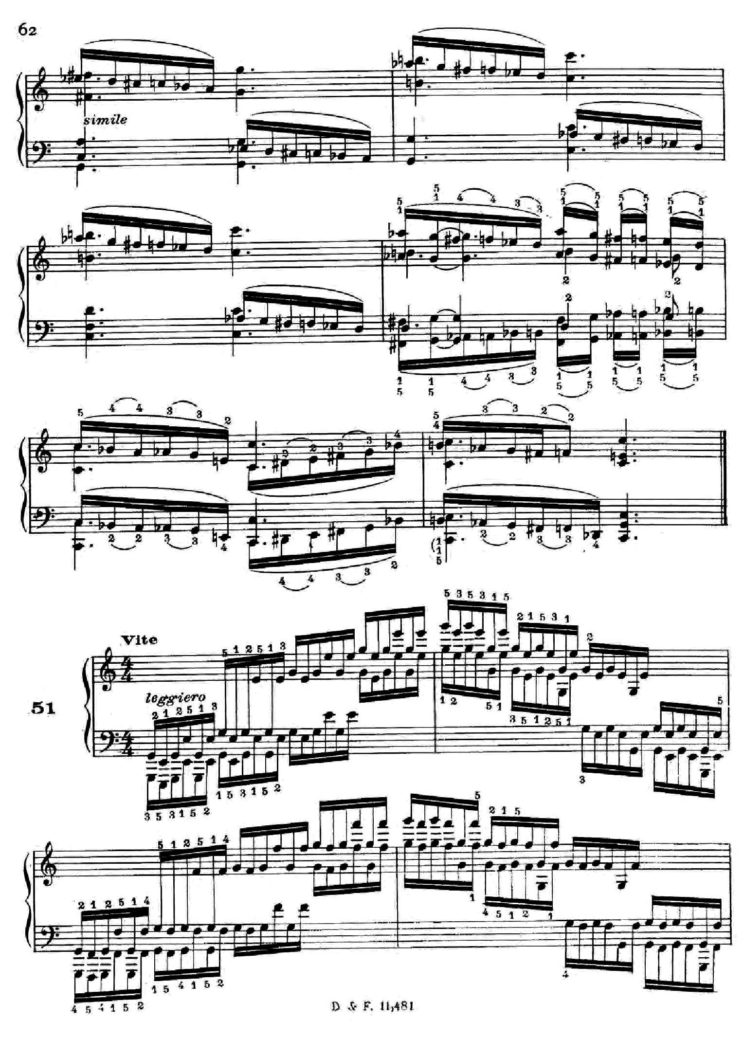 51 Exercises, WoO 6（51首钢琴练习 38—51）钢琴曲谱（图11）