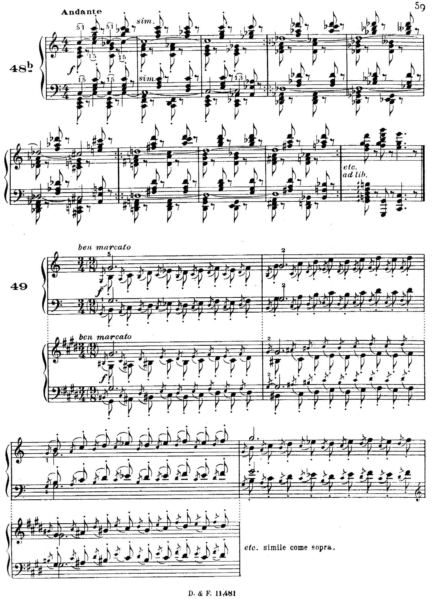 51 Exercises, WoO 6（51首钢琴练习 38—51）钢琴曲谱（图8）