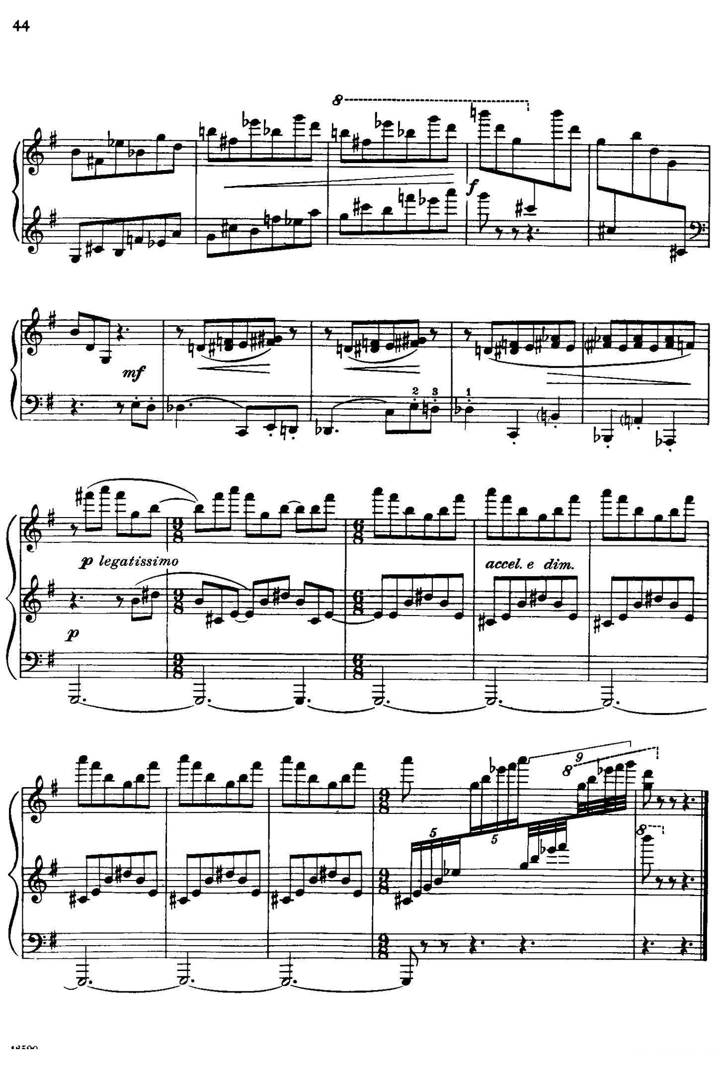 降e小调钢琴奏鸣曲 Op.26 v.2钢琴曲谱（图7）