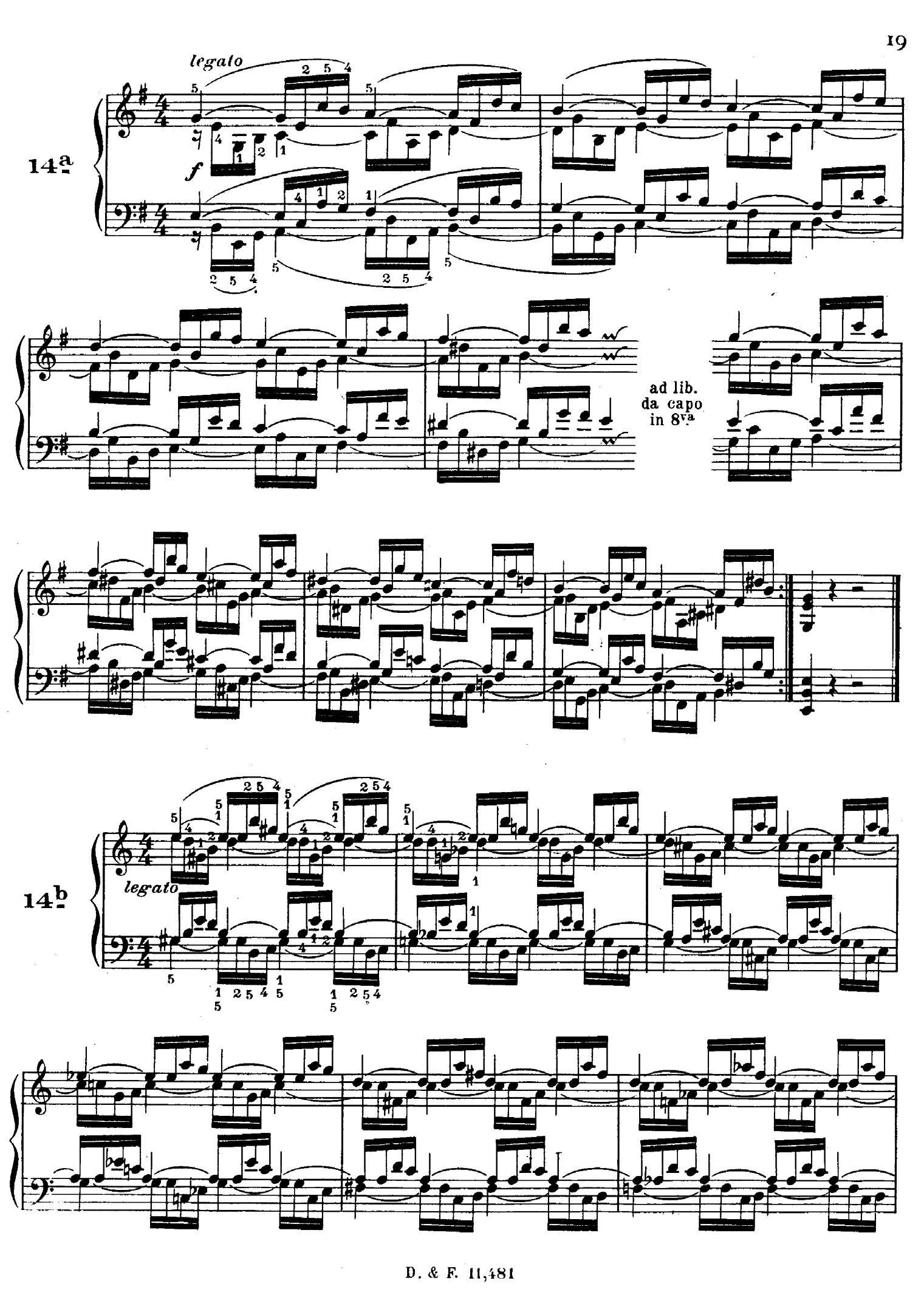 51 Exercises, WoO 6（51首钢琴练习 13—18）钢琴曲谱（图2）