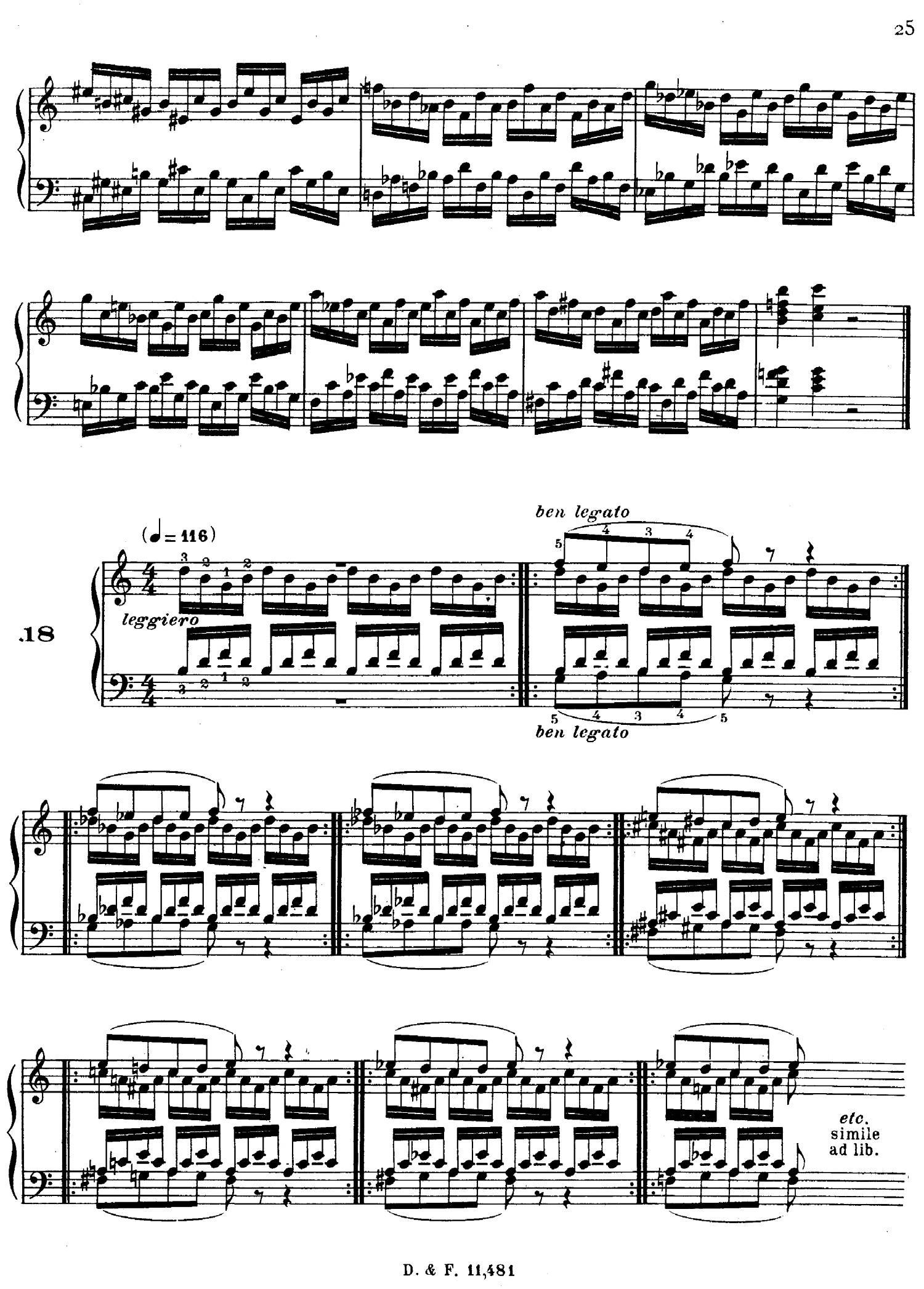 51 Exercises, WoO 6（51首钢琴练习 13—18）钢琴曲谱（图8）