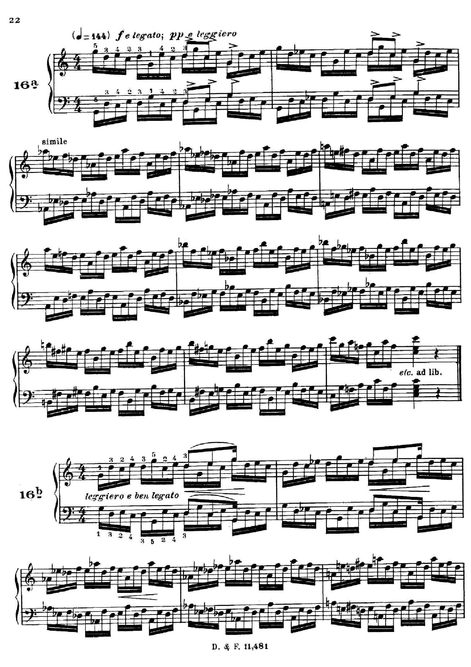 51 Exercises, WoO 6（51首钢琴练习 13—18）钢琴曲谱（图5）