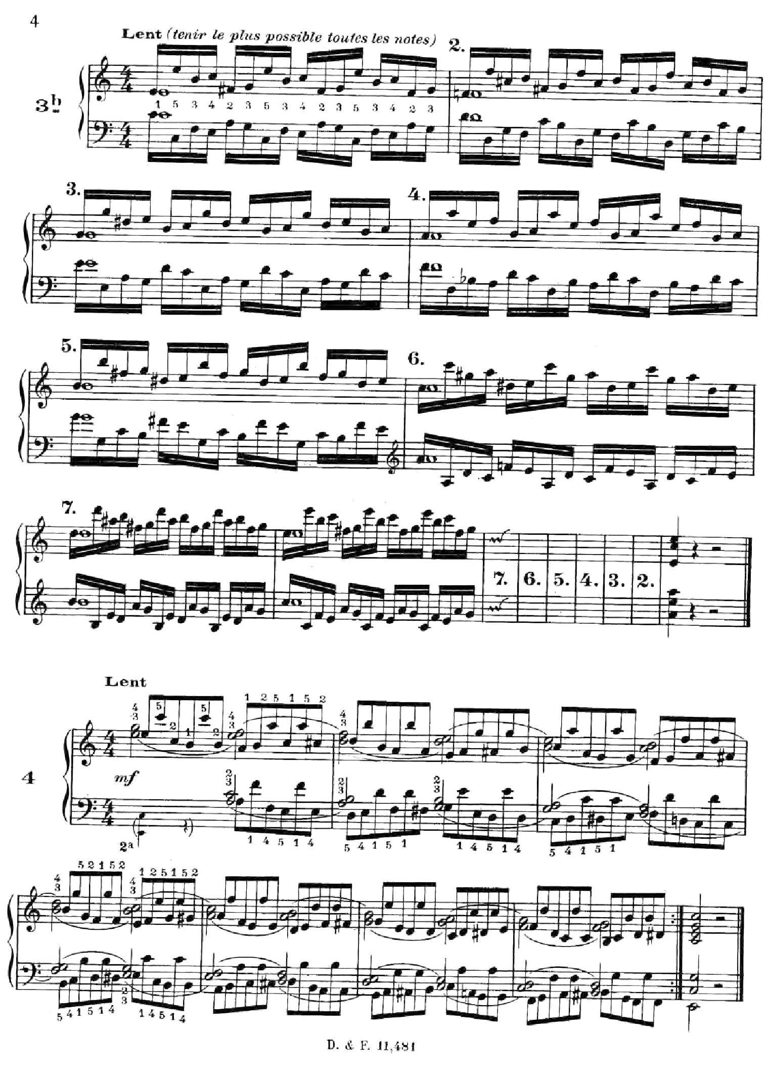 51 Exercises, WoO 6（51首钢琴练习 1—7）钢琴曲谱（图4）