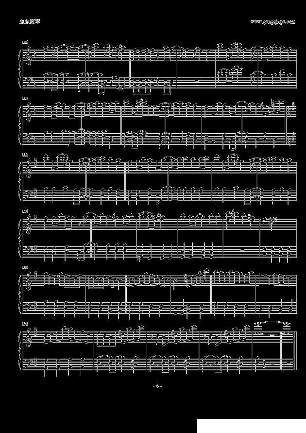 MOON PRIDE （《美少女战士crystal》主题曲 ）钢琴曲谱（图4）
