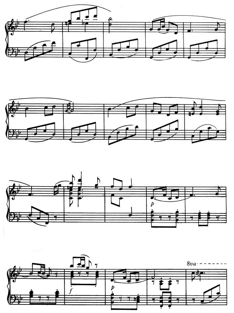 采槟榔钢琴曲谱（图3）