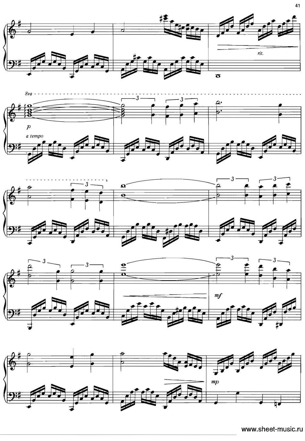 MEDLEY（La Mer（Beyond the Sea）-Yesterday-Till）钢琴曲谱（图2）