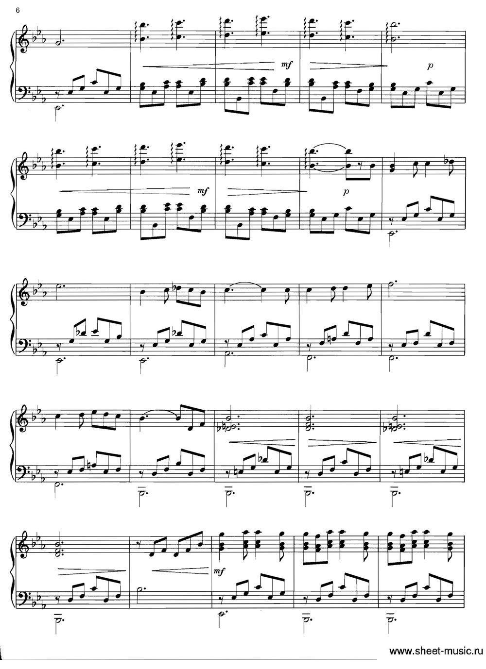 BARCAROLLE钢琴曲谱（图2）