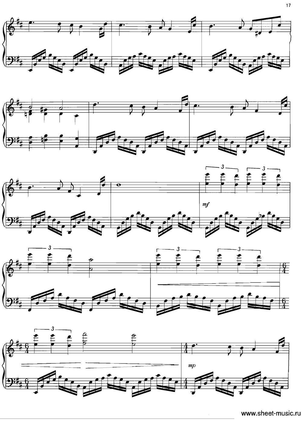 LA VIE EN ROSE钢琴曲谱（图2）
