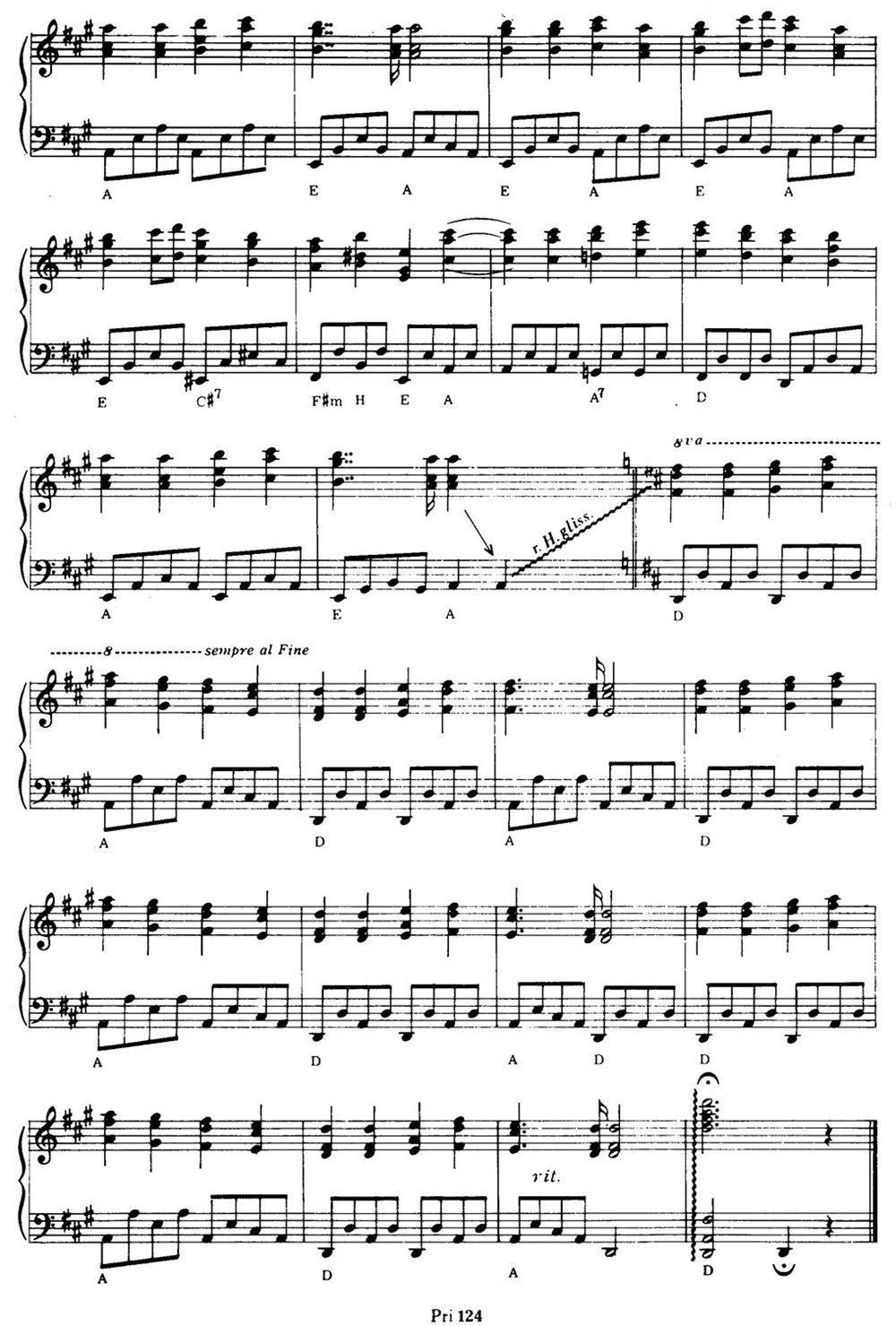 HYMNE A LA JOIE钢琴曲谱（图3）