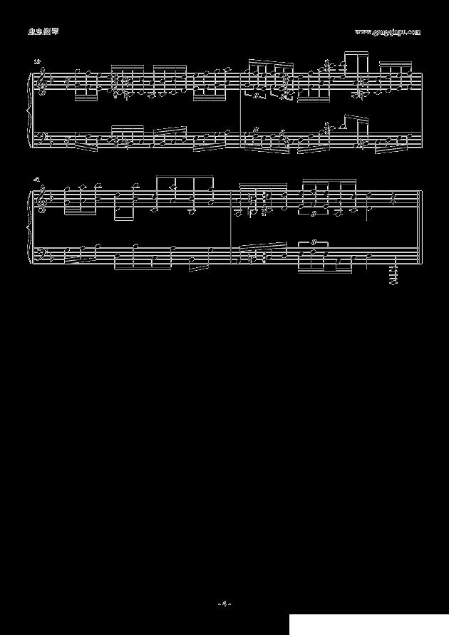Toccata钢琴曲谱（图4）
