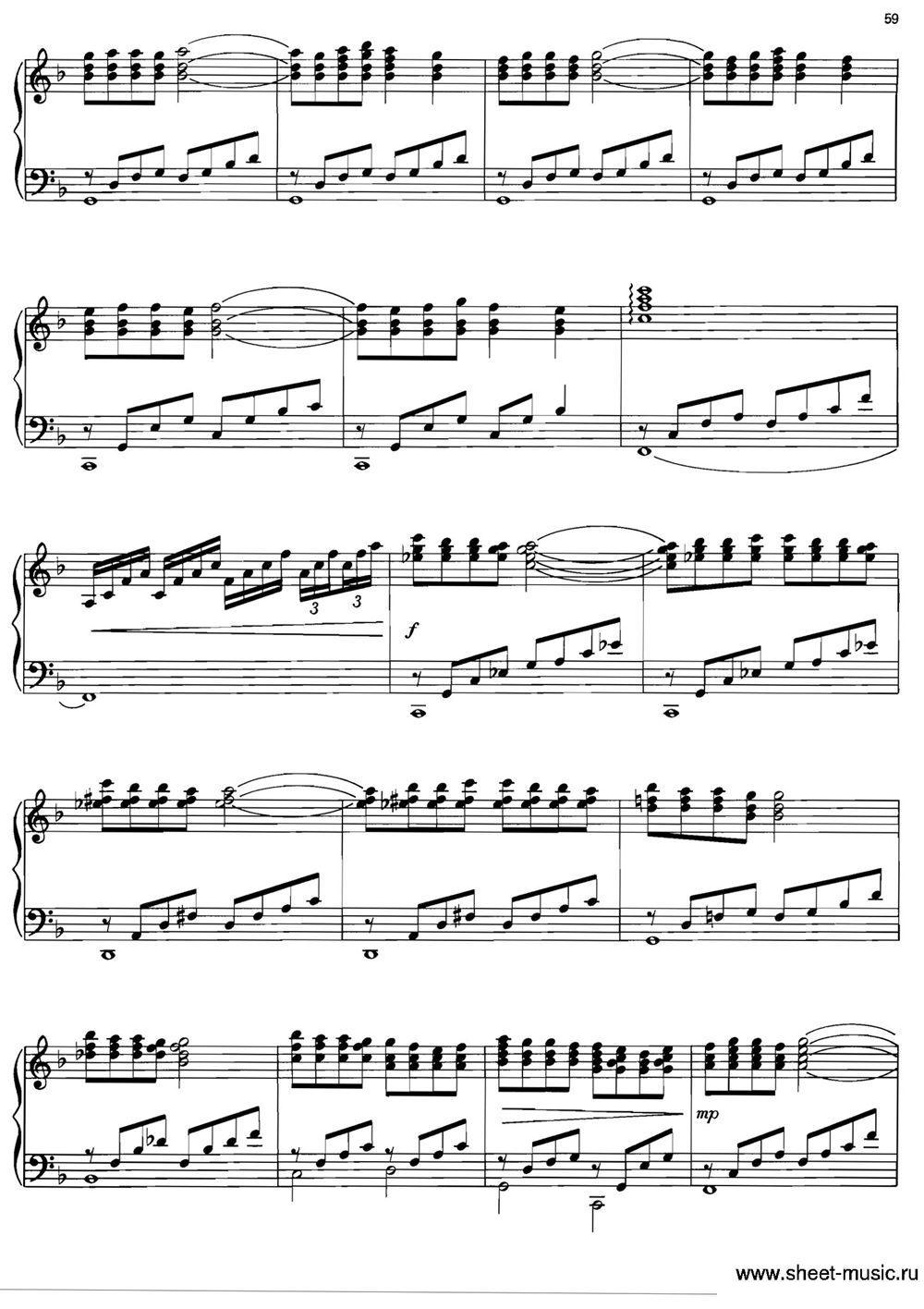 STRANGERS IN THE NIGHT钢琴曲谱（图2）