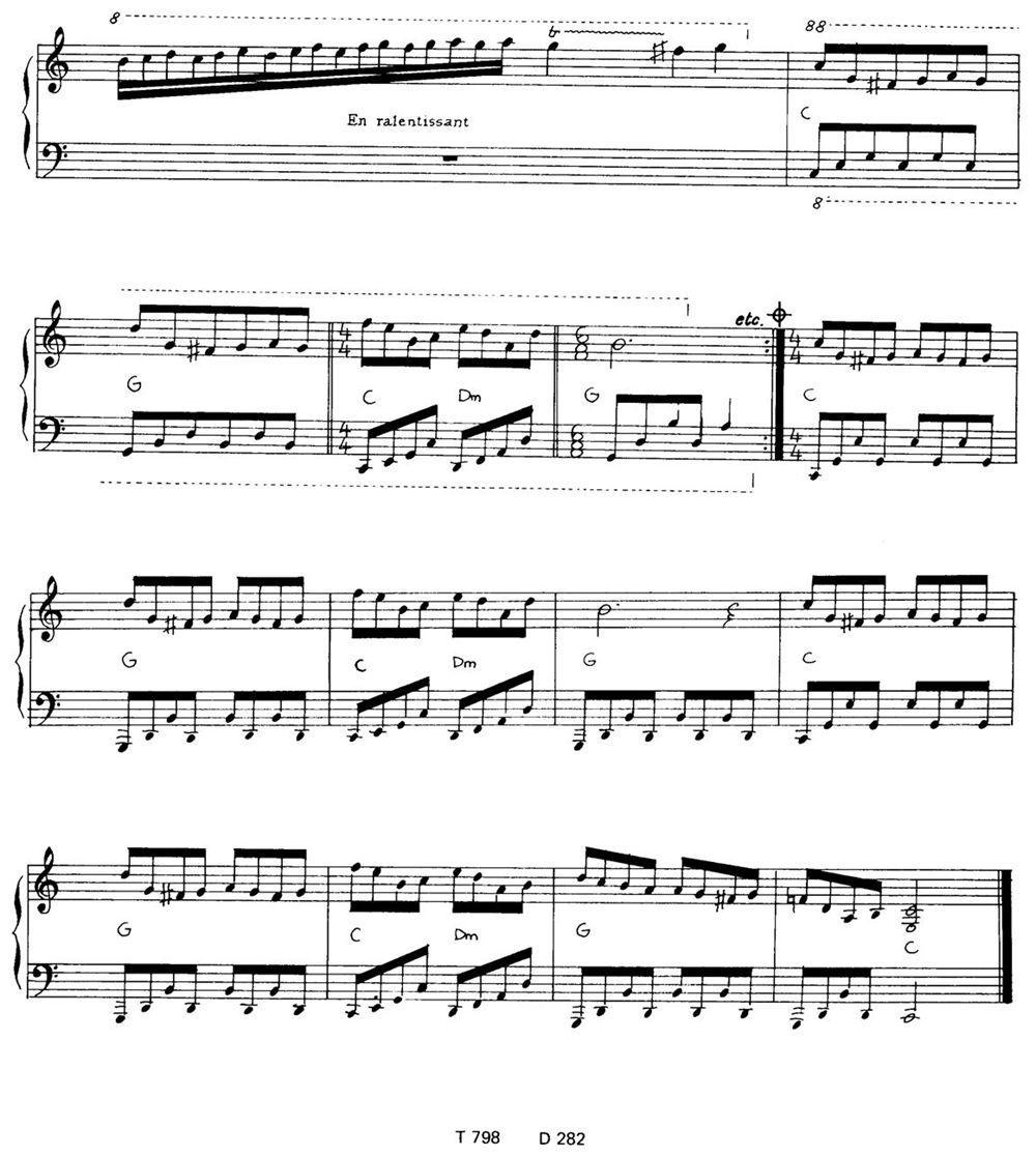 LA VRAIE MUSIQUE DE L＇AMOUR钢琴曲谱（图3）