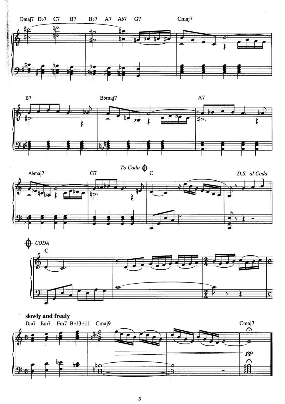 Early Autumn（爵士钢琴酒吧独奏钢琴谱）钢琴曲谱（图3）