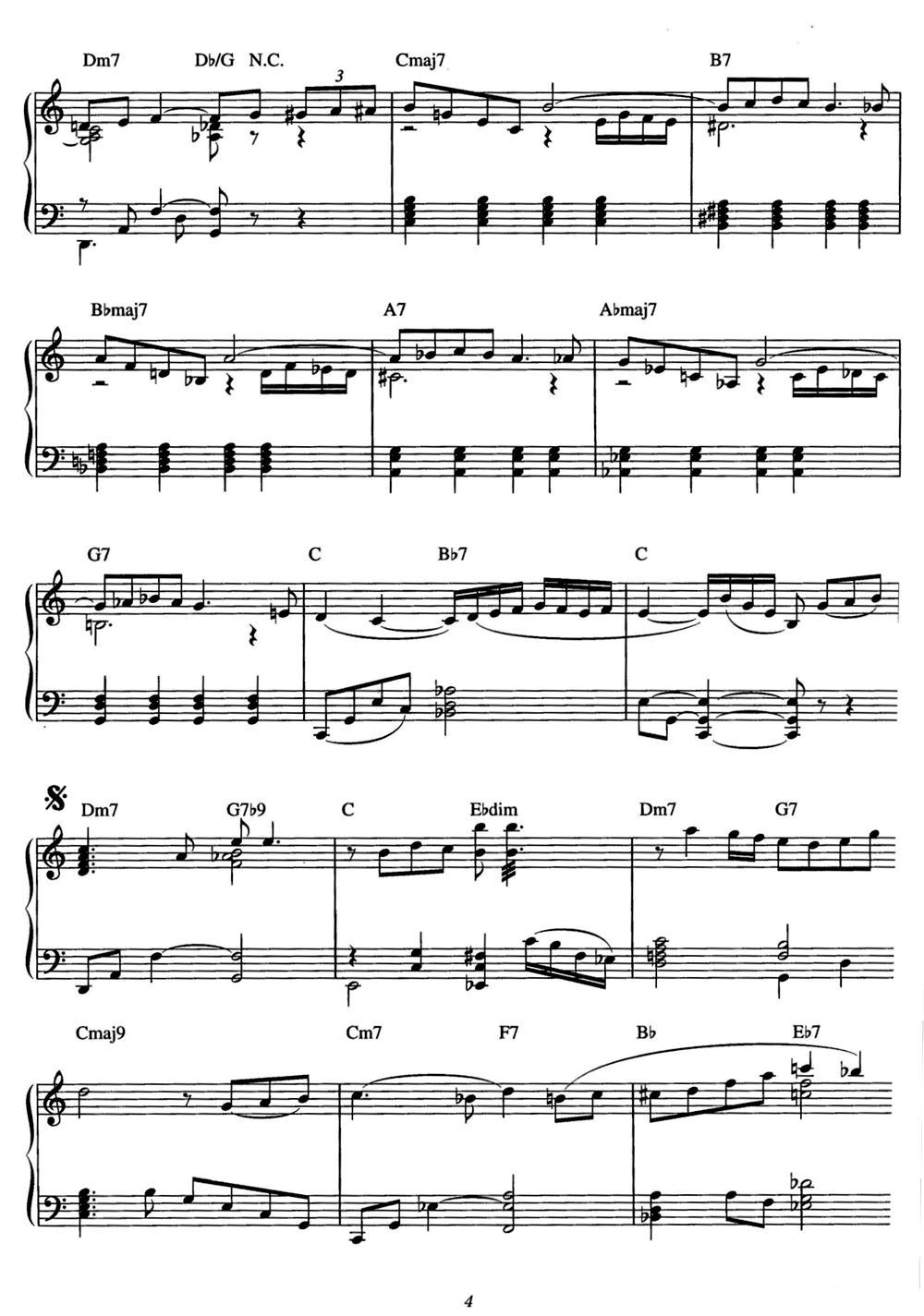 Early Autumn（爵士钢琴酒吧独奏钢琴谱）钢琴曲谱（图2）