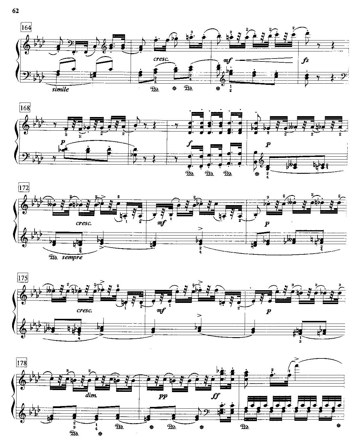 f小调变奏曲（Op.83）钢琴曲谱（图9）