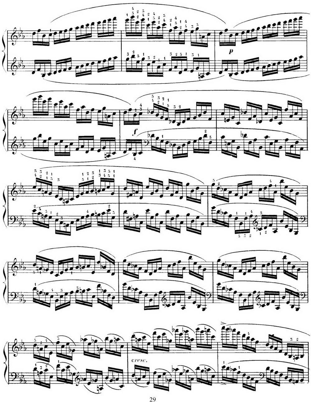 15 Etudes de Virtuosité Op.72 No.7（十五首钢琴练习曲之七）钢琴曲谱（图2）