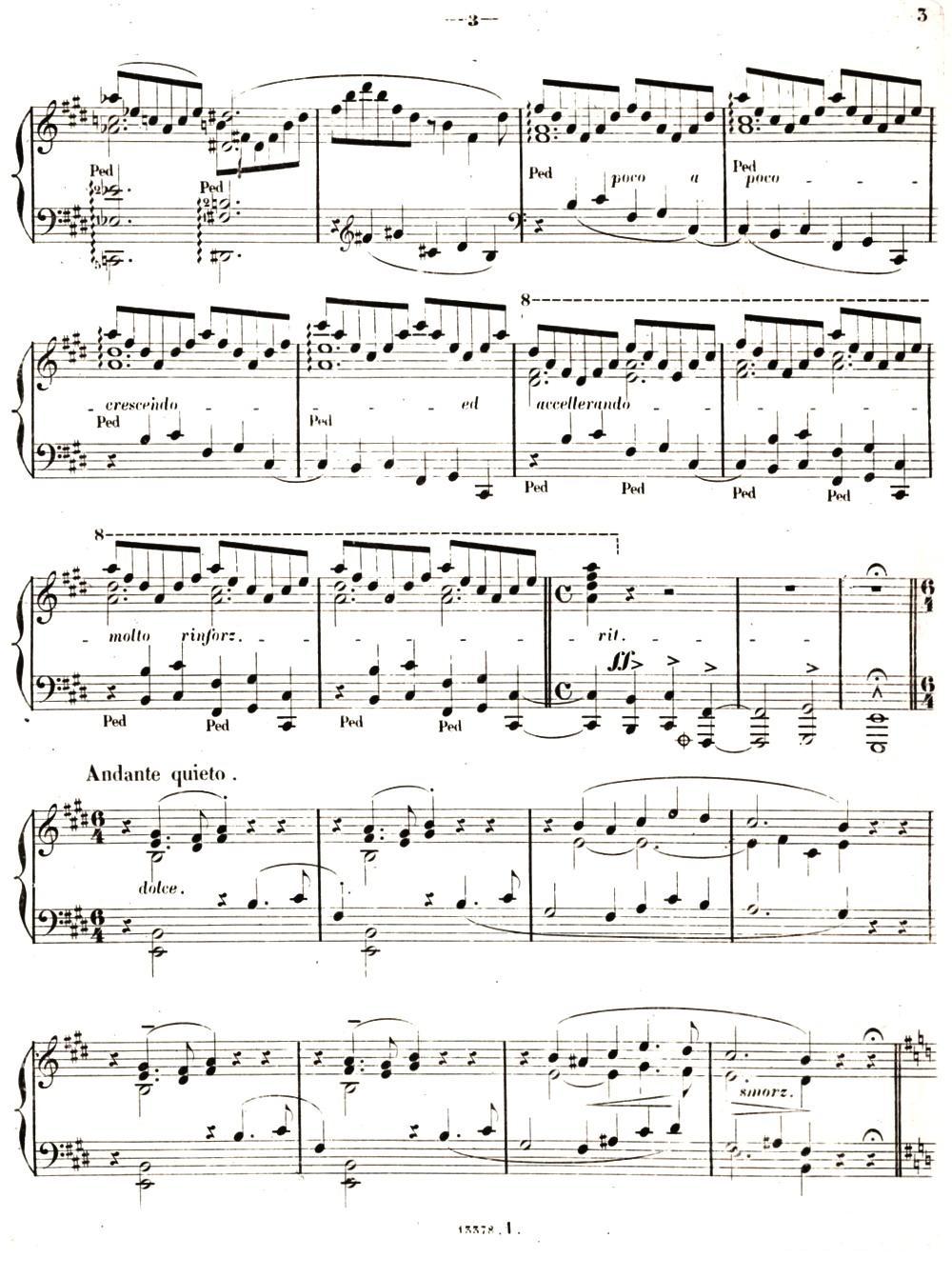 旅行岁月（第二集）意大利游记（1.婚礼 Sposalizio）钢琴曲谱（图2）