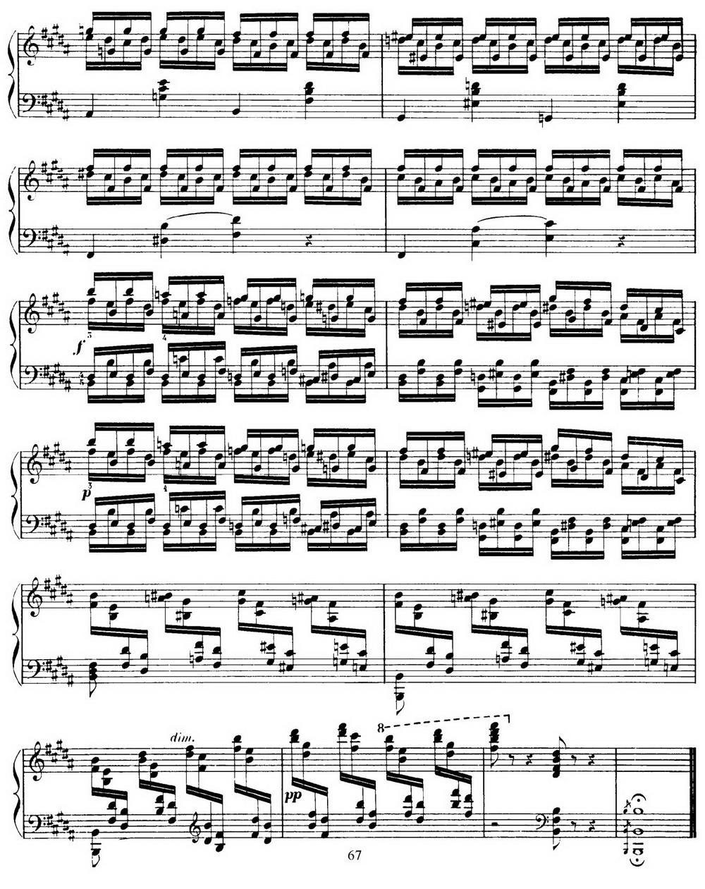 15 Etudes de Virtuosité Op.72 No.15（十五首钢琴练习曲之十五）钢琴曲谱（图5）