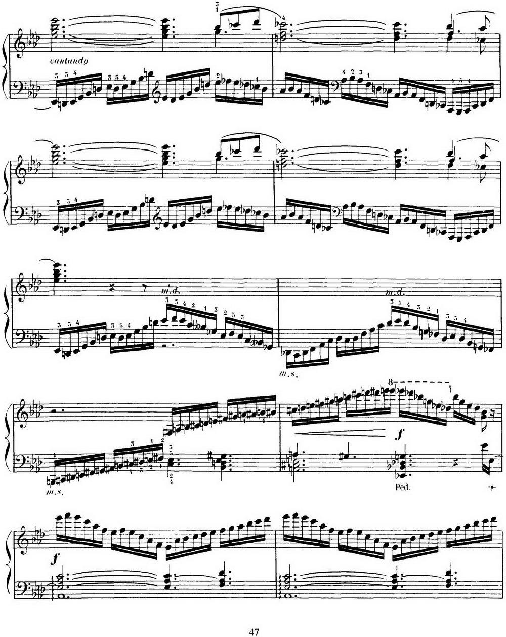 15 Etudes de Virtuosité Op.72 No.11（十五首钢琴练习曲之十一）钢琴曲谱（图3）