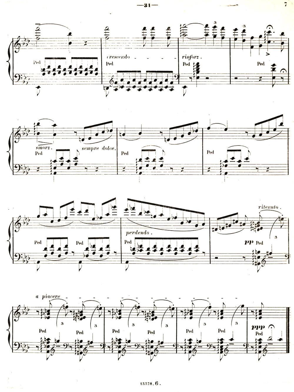 旅行岁月（第二集）意大利游记（6.彼特拉克的十四行诗第123号 Sonetto 123 del Pe钢琴曲谱（图6）