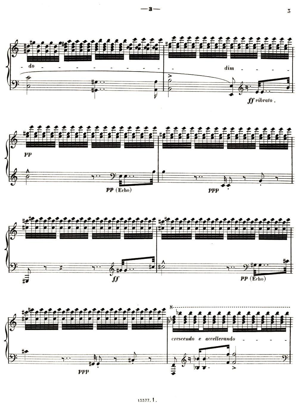 旅行岁月（第一集）瑞士游记（ 1.威廉·退尔教堂 Chapelle de Guillaume Tel钢琴曲谱（图3）