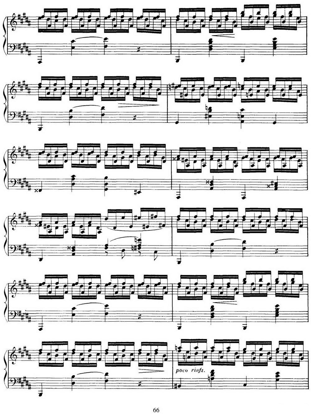 15 Etudes de Virtuosité Op.72 No.15（十五首钢琴练习曲之十五）钢琴曲谱（图4）